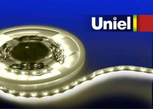 картинка Лента LED ULS-3528 4,8W/m 60Led 2700К 12V IP33 8мм/5м Uniel от магазина Электротехника