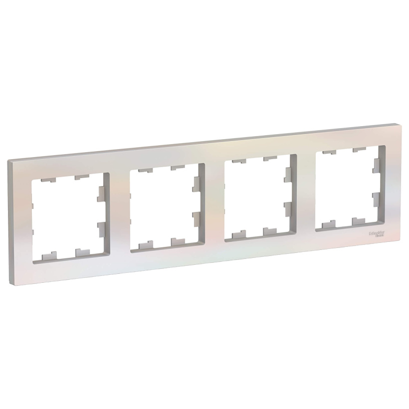 картинка Рамка 4-пост. жемчуг ATLAS DESIGN от магазина Электротехника