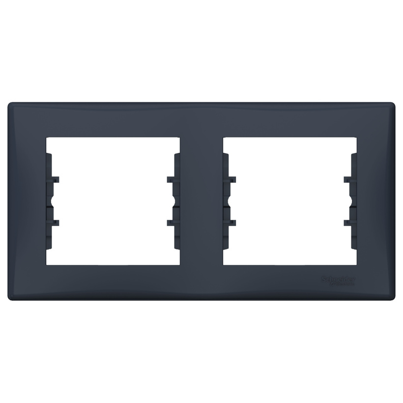 картинка Рамка 2- пост. графит Sedna от магазина Электротехника