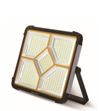 картинка Прожектор LED аккумуляторный 6500К 6700Лм 30000мА*ч сигнальный режим с пультом ДУ Фарлайт от магазина Электротехника