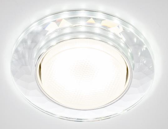 картинка Светильник GX53 встр. 35*90 диодный, прозрачный CRISTAL LED 25 Max Light !!! от магазина Электротехника