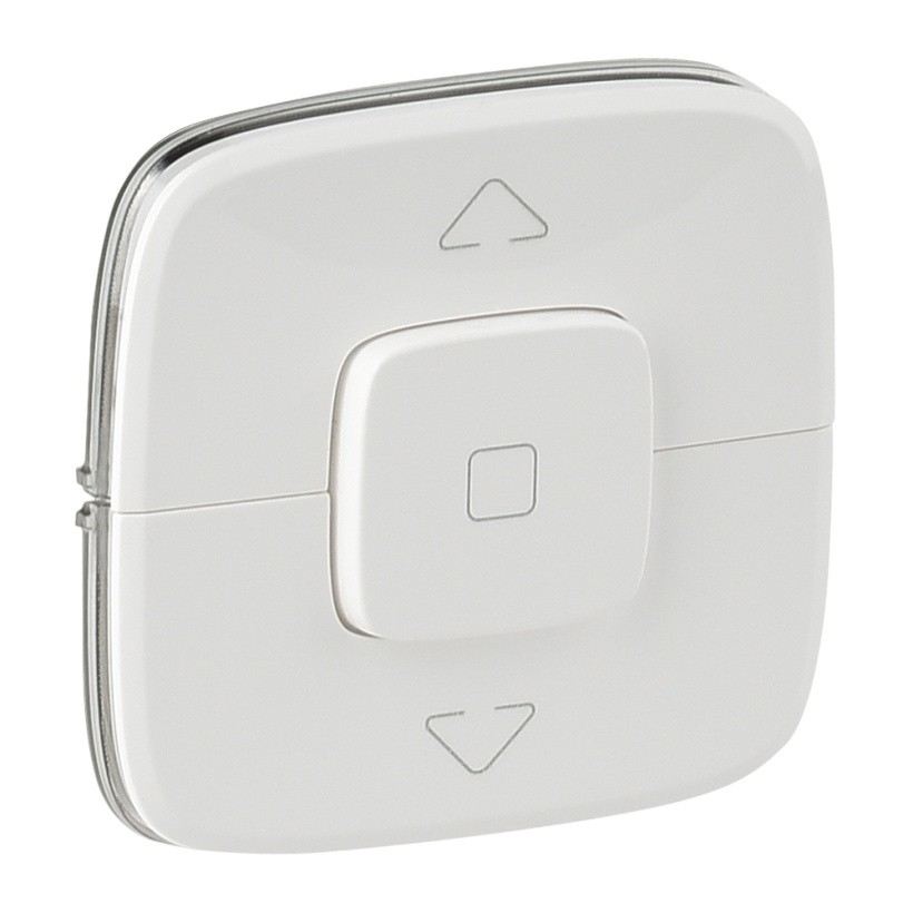 картинка Накладка выключателя жалюзийного Белый Valena Allure от магазина Электротехника