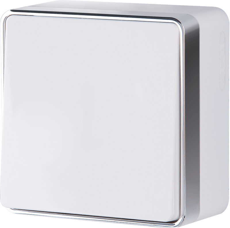 картинка Переключатель 1-кл. 10А ОУ в сборе белый Gallant Werkel от магазина Электротехника