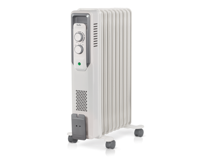 картинка Радиатор масляный 2.0кВт 9 секций BOH/CB-09W CUBE Ballu  от магазина Электротехника