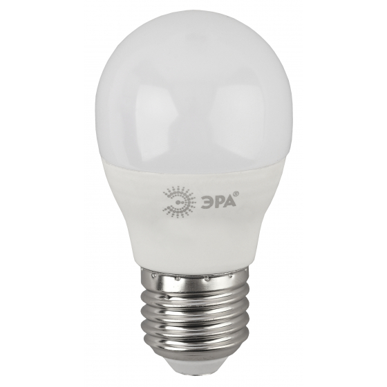 картинка Лампа LED 10Вт E27 (800lm) 4000К 230В "шар" ЭРА от магазина Электротехника