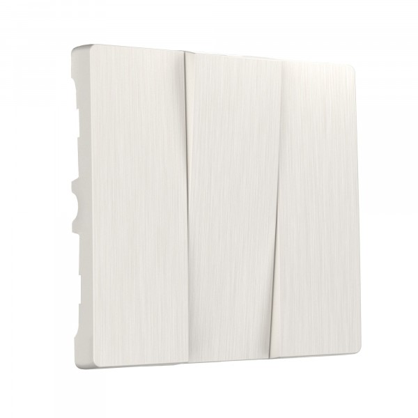 картинка Набор клавиш для выключателя 3-кл. перламутровый рифленый Werkel от магазина Электротехника