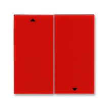 картинка Сменная панель на клавишу для выключателя жалюзи красный LEVIT от магазина Электротехника