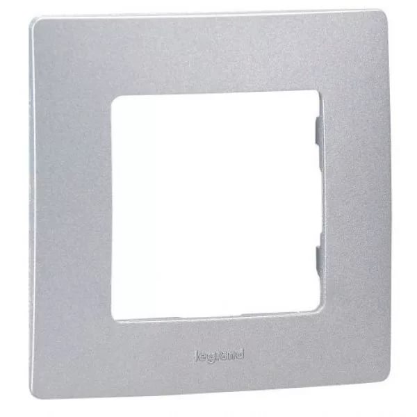 картинка Рамка 1-пост. алюминий Etika от магазина Электротехника