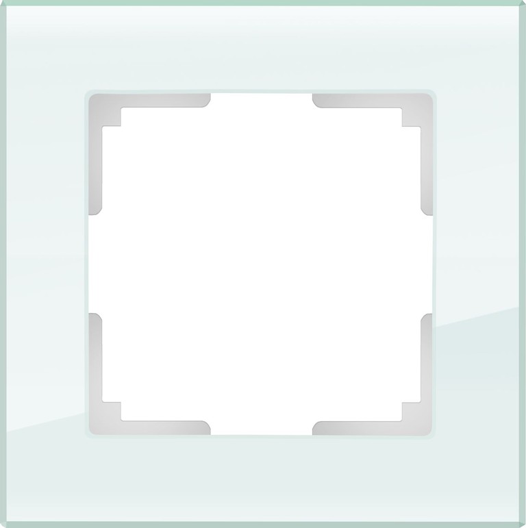 картинка Рамка 1-пост. натуральное стекло Favorit  от магазина Электротехника