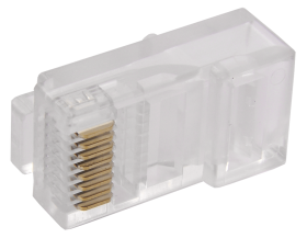 картинка Разъём (джек) RJ-45 UTP для кабеля витая пара ШПД ITK от магазина Электротехника