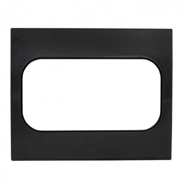 картинка Рамка для двойной розетки черный Стокгольм от магазина Электротехника