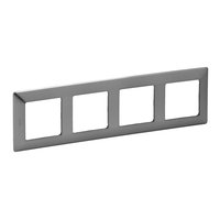 картинка Рамка  4-пост. Сталь Valena LIFE от магазина Электротехника