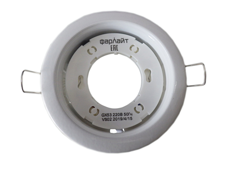 картинка Светильник GX53 встр. 106х26мм 220В белый Фарлайт от магазина Электротехника