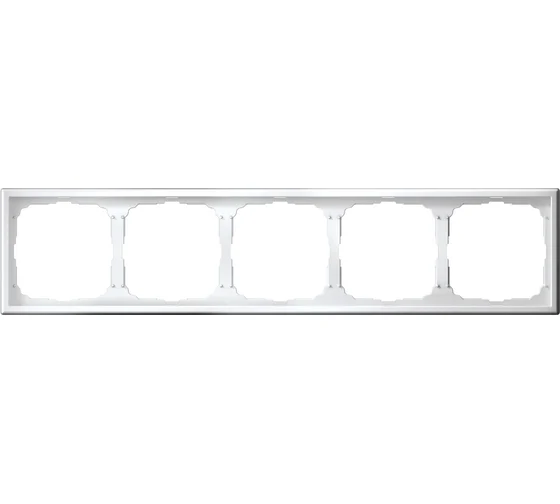 картинка Рамка 5-пост. белый ArtGallery от магазина Электротехника