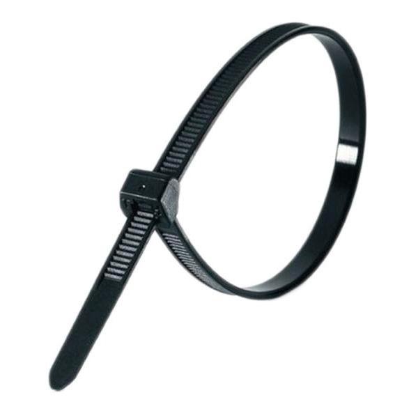 картинка Кабельные стяжки  98х2,5мм нейлон черные (100 шт)  ABB от магазина Электротехника