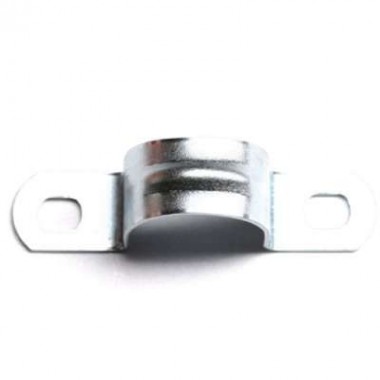 картинка Держатель оцинкованный двусторонний, д.38 - 40мм ДКС от магазина Электротехника