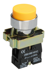 картинка Кнопка управления LAY5-BL51 без подсветки желтая ИЭК от магазина Электротехника