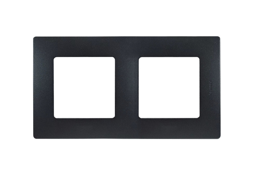 картинка Рамка 2-пост. антрацит Etika !!! от магазина Электротехника