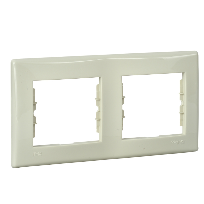картинка Рамка 2- пост. IP44 бежевый Sedna от магазина Электротехника
