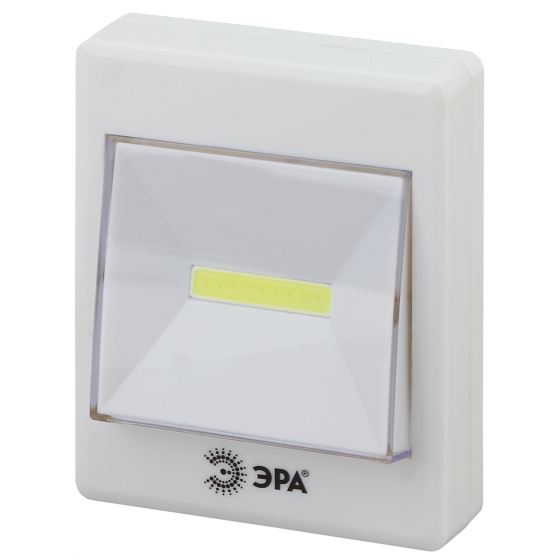 картинка Фонарь-пушлайт LED 3,5Вт 250Лм кликер (СОВ, 3xAAA, скотч)  белый ЭРА от магазина Электротехника