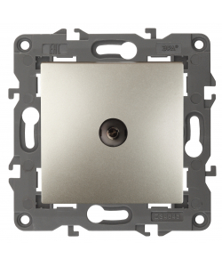 картинка Розетка 1-я TV шампань Elegance Эра от магазина Электротехника