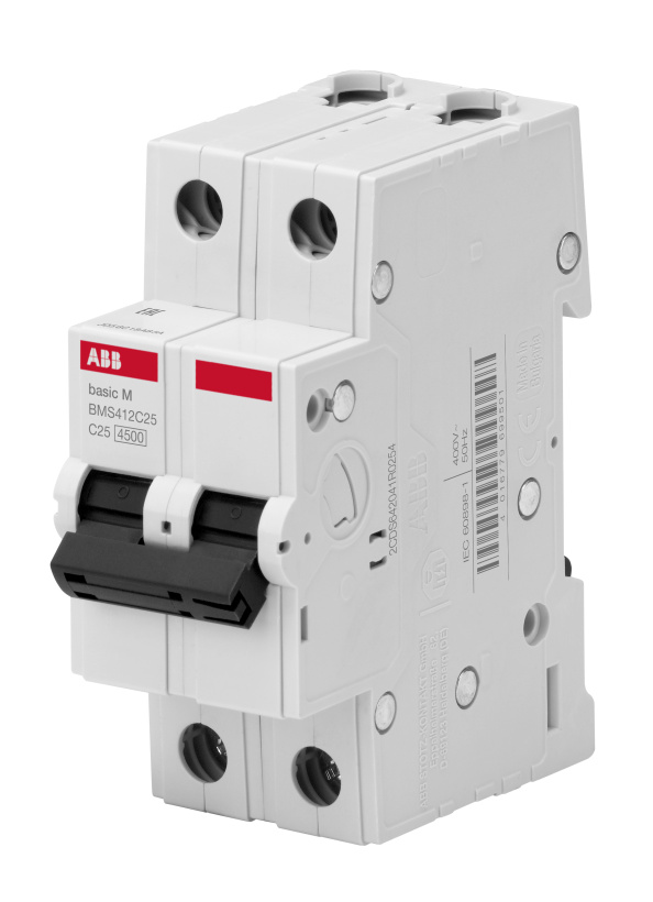картинка Выключатель автоматический 2P  6A 4.5kA C Basic M ABB !!! от магазина Электротехника