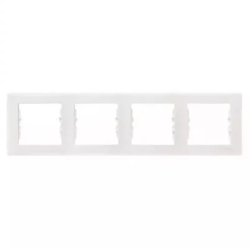 картинка Рамка 4- пост. белый Sedna от магазина Электротехника