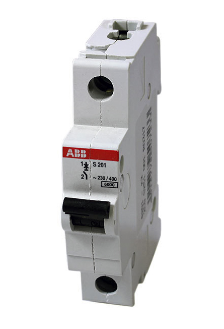 картинка Выключатель автоматический S201 1P  4А D 6кА ABB от магазина Электротехника