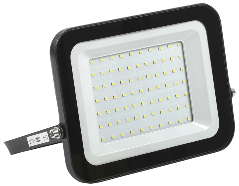 картинка Прожектор (LED)  70Вт 6500К 5600Лм IP65 черный СДО 06-70 IEK от магазина Электротехника