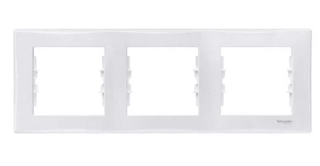 картинка Рамка 3- пост. белый Sedna от магазина Электротехника