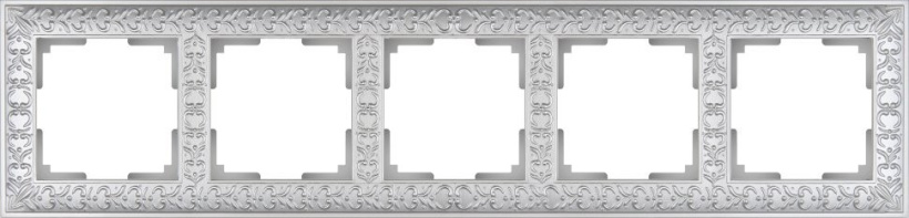 картинка Рамка 5-пост. жемчужный Antik от магазина Электротехника