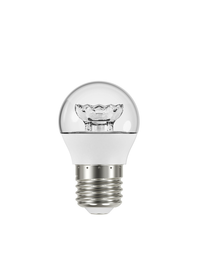 картинка Лампа LED  5.4Вт Е27 (470Lm) 2700K прозр. "шар" LS CLP40 OSRAM от магазина Электротехника