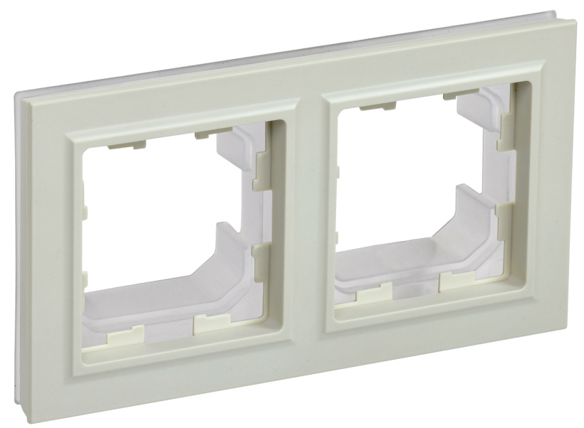картинка Рамка 2-пост. IP44 бежевый BRITE от магазина Электротехника