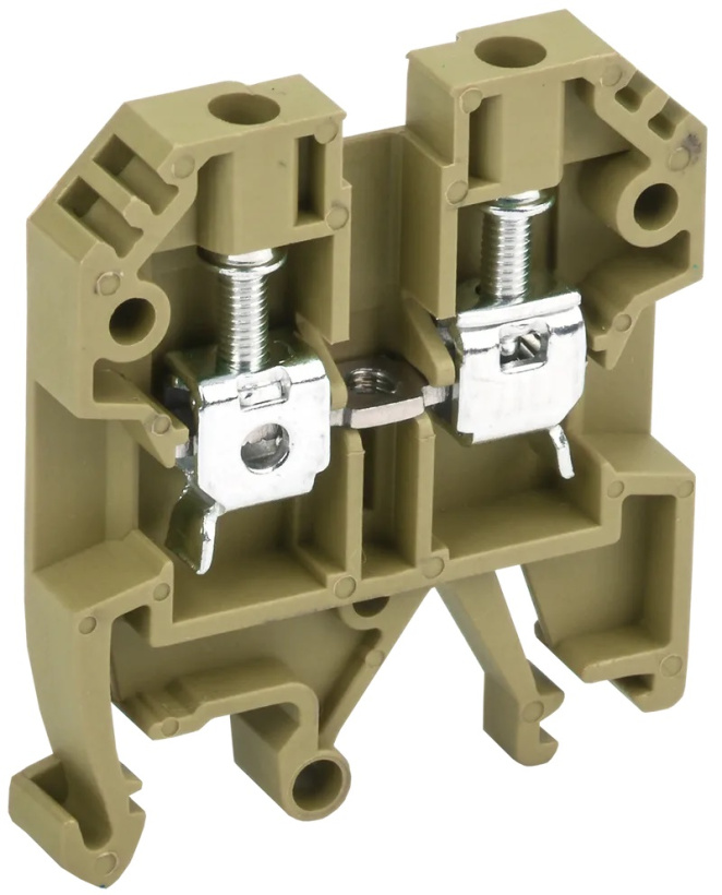 картинка Клемма винтовая КВИ-4мм2 желтая IEK !!! от магазина Электротехника