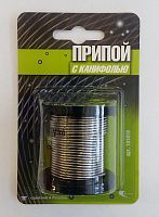 картинка Припой ПОС-61 катушка 1,5мм 100г с канифолью (блистер) от магазина Электротехника