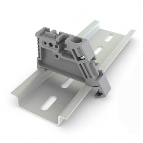 картинка Упор на Дин-рейку 35х7,5, для фиксации клемм типа UT2…Tekfor от магазина Электротехника