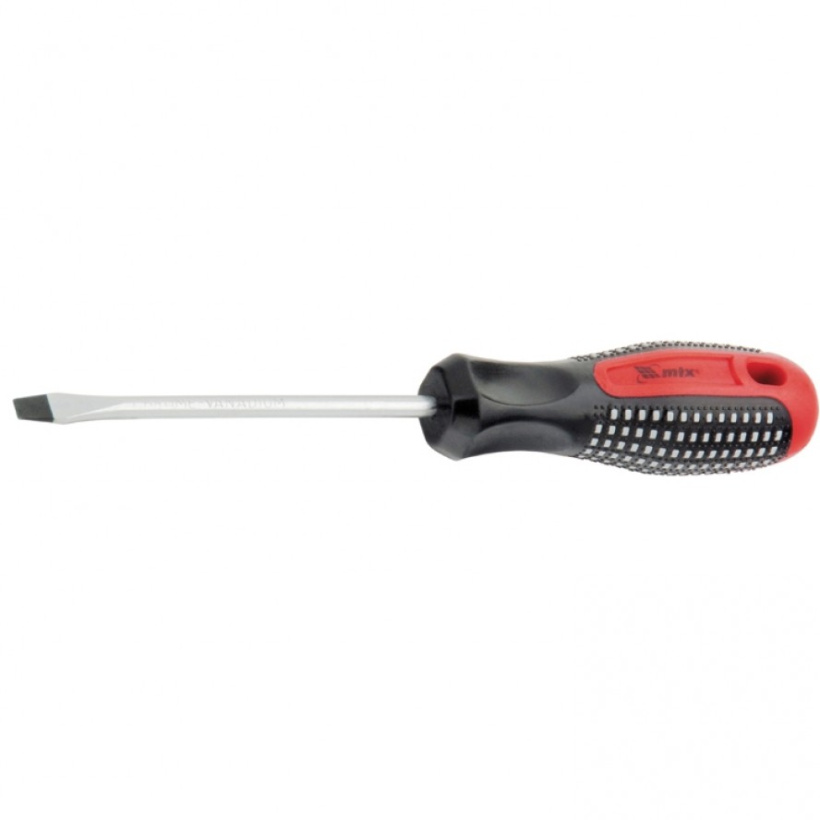 картинка Отвёртка SL 3,0х100мм, CrV, 2-х компонентная рукоятка Matrix Profi от магазина Электротехника