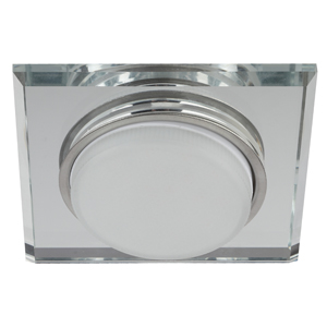 картинка Светильник GX53 встр. 13Вт "квадарат" зеркальный ЭРА !!! от магазина Электротехника