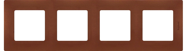 картинка Рамка 4-пост. какао Etika от магазина Электротехника