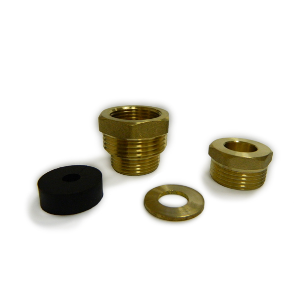 картинка Муфта герметичная IQ FITTING с двойной резьбой 3/4'-1'дюйма для монтажа от магазина Электротехника