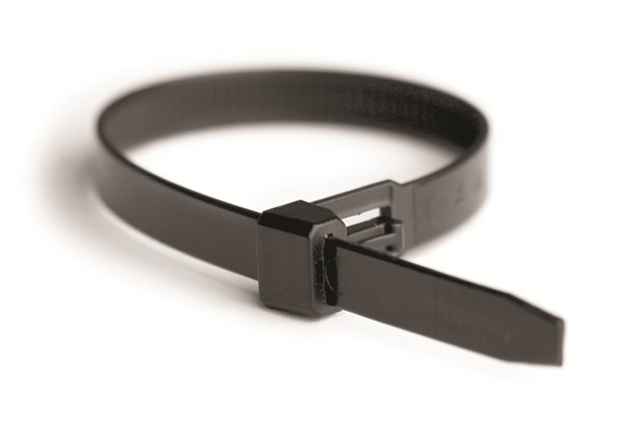 картинка Хомут 500х12,5мм черный (50шт) P6.6 DKC от магазина Электротехника