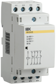 картинка Контактор модульный КМ20-22 AC IEK $ от магазина Электротехника