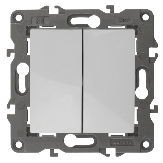 картинка Выключатель 2-кл. авт. клем белый Elegance ЭРА от магазина Электротехника